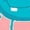 Mauve with Speckles, variant on Inktastic Blue Monster Girls Toddler Dress