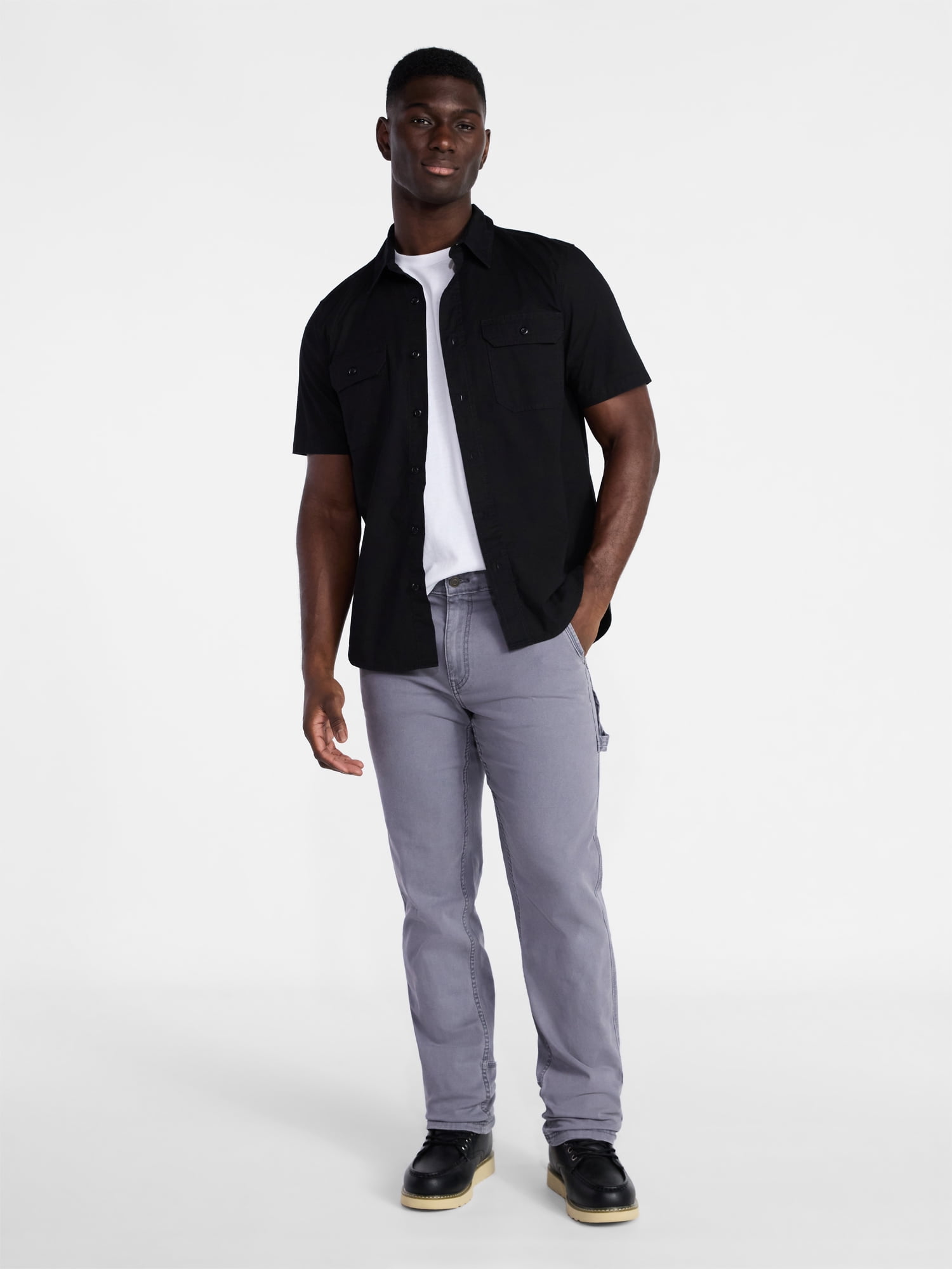Brahma Men's Straight Leg Canvas Pants