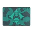 thumbnail image 4 of XMXY Gamer Zone Game Console Area Rugs Doormat Outdoor Entrance, Facecloth Non-slip Floor Mat Rug for Living Room Kitchen Sink Area Indoor,72"x48", 4 of 9