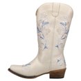 thumbnail image 3 of Roper Womens Riley Floral Embroidery Snip Toe Cowboy  Mid Calf Boots, 3 of 5