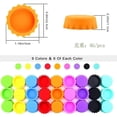 thumbnail image 6 of 6/1218Pcs/Set Silicone Beer Bottle Cap Preservative Cover Bottle Cover Vinegar Soy Corktail Lid Wine Stopper Eco Friendly Products, 6 of 6