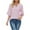 Pink, variant on WIZUTIZ Womens Blouse up to 60% Off Breathable Flowy Cotton Soft Holiday Beach Tee Short Sleeve Cozy Style Solid Tshirt Athletic Ladies Tops Pure Colour Trendy Shirts Sports V-Neck Blouse T-shirt