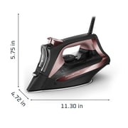 Rowenta Performance+ Steam Iron, Powerful Steam and Fast Heat-Up