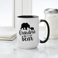 thumbnail image 4 of CafePress - Grandma Bear - 15 oz Ceramic Large White Novelty Mug, 4 of 4
