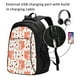 thumbnail image 2 of Fotbe Squirrel And Mochila con Estampado y Puerto USB para Hombre y Mujer, Mochila Antirrobo, Mochila de Viaje, Mochila Escolar, Mochila Universitaria, 2 of 7