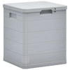Charmma Patio Storage Box 23.8 gal Light Gray