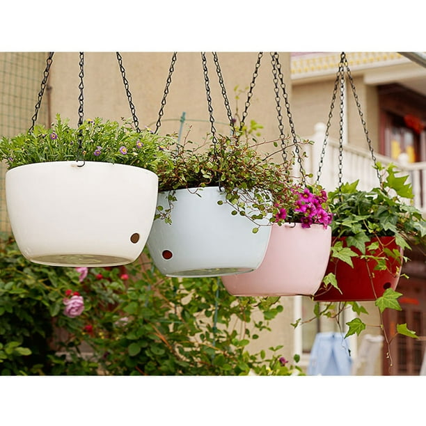 Contenants et accessoires pour plantes Support à fleurs en fer forgé pour  balcon Garde-corps suspendu à fleurs en pot Cintre de pot de fleur de  clôture de jardin extérieur Tablette de rebord