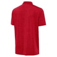 thumbnail image 3 of Men's Antigua Heather Red Houston Texans Layout Polo, 3 of 3