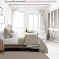thumbnail image 4 of 6ix Tailors  Stonewall Wheat Super King Comforter & 2 Pillow Shams Set - 5 Piece, 4 of 5
