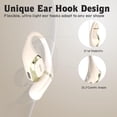 thumbnail image 4 of Auriculares Bluetooth OHAYO T10 de oído abierto, 40 h, impermeables, beige, 4 of 7