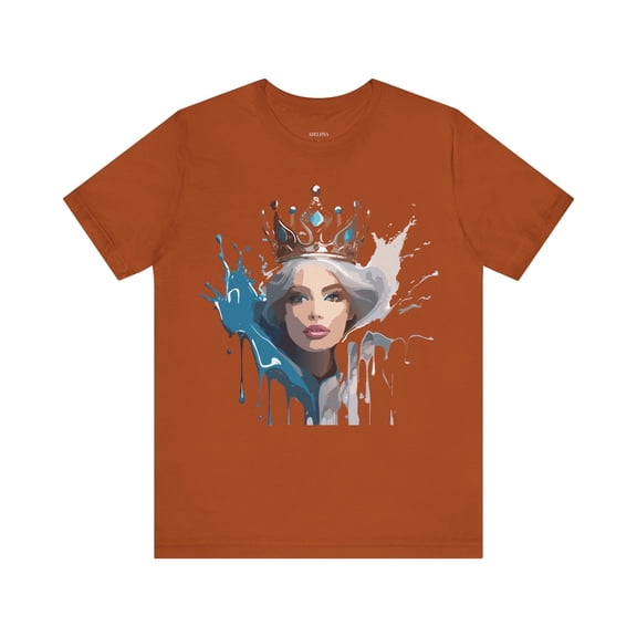Queen Woman Portrait Graphic Unisex 100 Cotton Vintage Artwork Tee 11