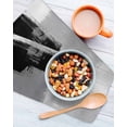 thumbnail image 3 of Black Grey Kitchen Dish Towels for Drying Dishes Set of 2, Abstract Geometric Color Block Oil Painting Waffle Weave Microfiber Hand Tea Bathroom Towels Quick Dry & Absorbent Towel 12x12, 3 of 7