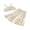 White, variant on Loicainy Toddler Kids Girls Strappy Top Flare Pants Clothes Set 6 12 18 24 Months 2T 3T 4T 5T Tie-up Sleeveless Camisole with Pants Solid Summer Outfit