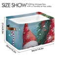 thumbnail image 4 of Gnomes Christmas Trees Storage Bins Baskets With Handles Storage Box Clothes Organizer Organization Toys, 4 of 7