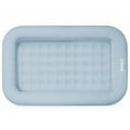 thumbnail image 5 of Intex: Kidz Travel Bed Set - Blue & White Stars - Inflatable Air Mattress, Raised Sides, 42 x 66 x 10", Hand Pump & Carry Bag, 50lb Limit, Kid Age 3+, 5 of 8