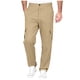 thumbnail image 4 of Amzcrzy Pantalones Clásicos Hombre Color Liso Cintura Elástica Cómodos Transpirables Elásticos Moda Informal Senderismo Pescar Correr Ejercicio Bolsillos Tallas S-3XL Marrón, 4 of 8