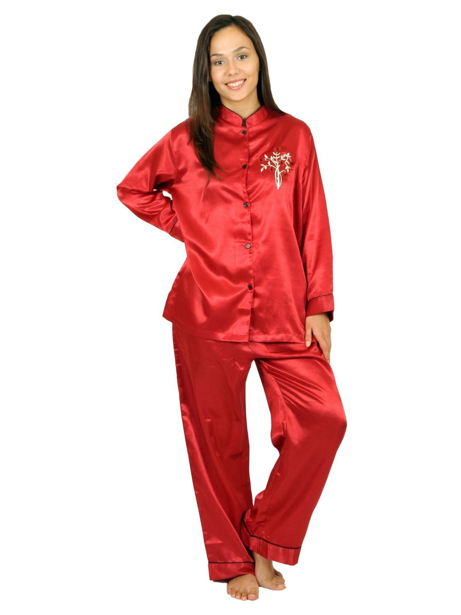 Up2date Fashion's Women's Mandarin Collar Pajamas