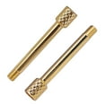 thumbnail image 3 of Tornillos de cuerda Yuyangstore para abrazadera de sillín de puente de trémolo guitarra eléctrica dorado, 3 of 8