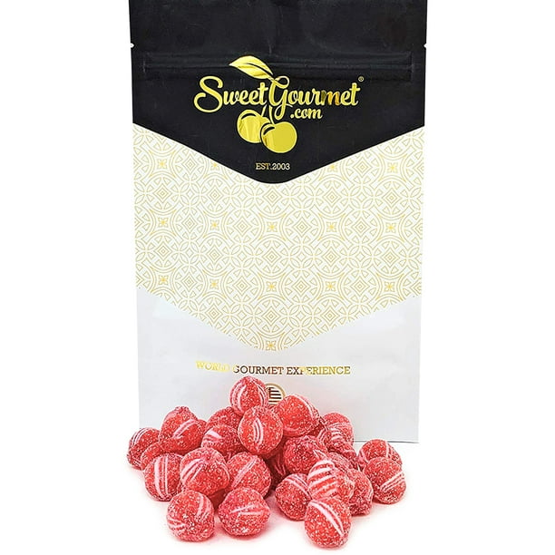 SweetGourmet Sanded Cinnamon Balls Unwrapped Bulk Hard Candy Sweet Spicy Cinnamon 15oz