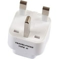 2 Pack UK Travel Adapter for Type G Plug Works with Electrical