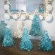thumbnail image 1 of Herramienta para hornear galletas de fondant tridimensional con temática navideña con juego de sellos de émbolo, pan de jengibre para niño/niña, muñeco de nieve, Papá Noel, árbol de Navidad, reno,, 1 of 4