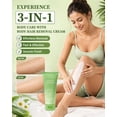 thumbnail image 2 of Hair Removal Cream for Women, 6.76 Fl Oz Gentle Depilatory Cream for , Arms, Underarms, Bikini Line,   Hair Remover with Smooth  Finish,   Care, 2 of 6