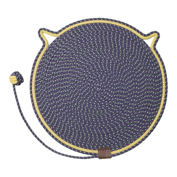 Rascador para gatos con juguete, protector de muebles, garras para gatos Azul oscuro