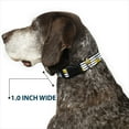 thumbnail image 6 of Disney Pet Collar, Dog Collar Plastic Buckle, Winnie the Pooh Peeking Poses Stripe White Black, 9.5 to 13 Inches 1.0 Inch Wide, 6 of 8