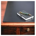 thumbnail image 6 of Black Leather 24" x 19" Desk Mat Without Rails, 6 of 6