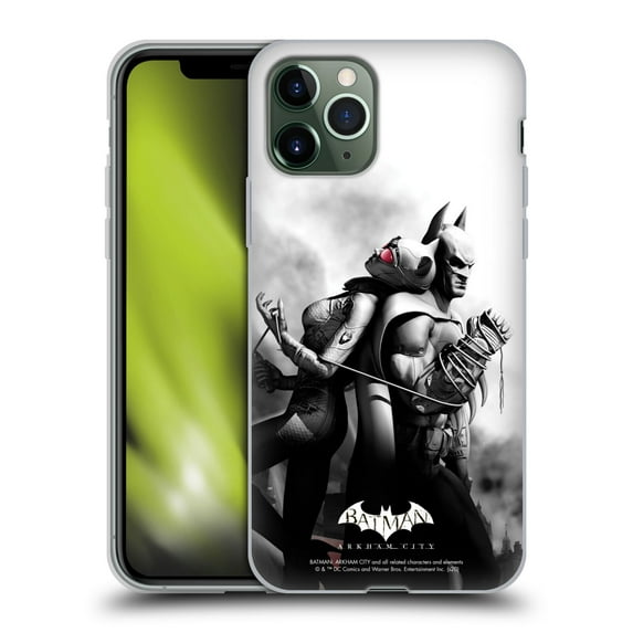 Head Case Designs Officially Licensed Batman Arkham City Key Art Catwoman Soft Gel Case Compatible with Apple iPhone 11 Pro