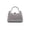 Pewter, variant on ARIA Double Metal Handles Dazzling Evening Bag, Pewter