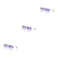 thumbnail image 4 of Gafas de sol Cuadradas Mujer Sonducket gafas Playa Chic Multicolor Estilo Simple Type1 NO1, 4 of 6