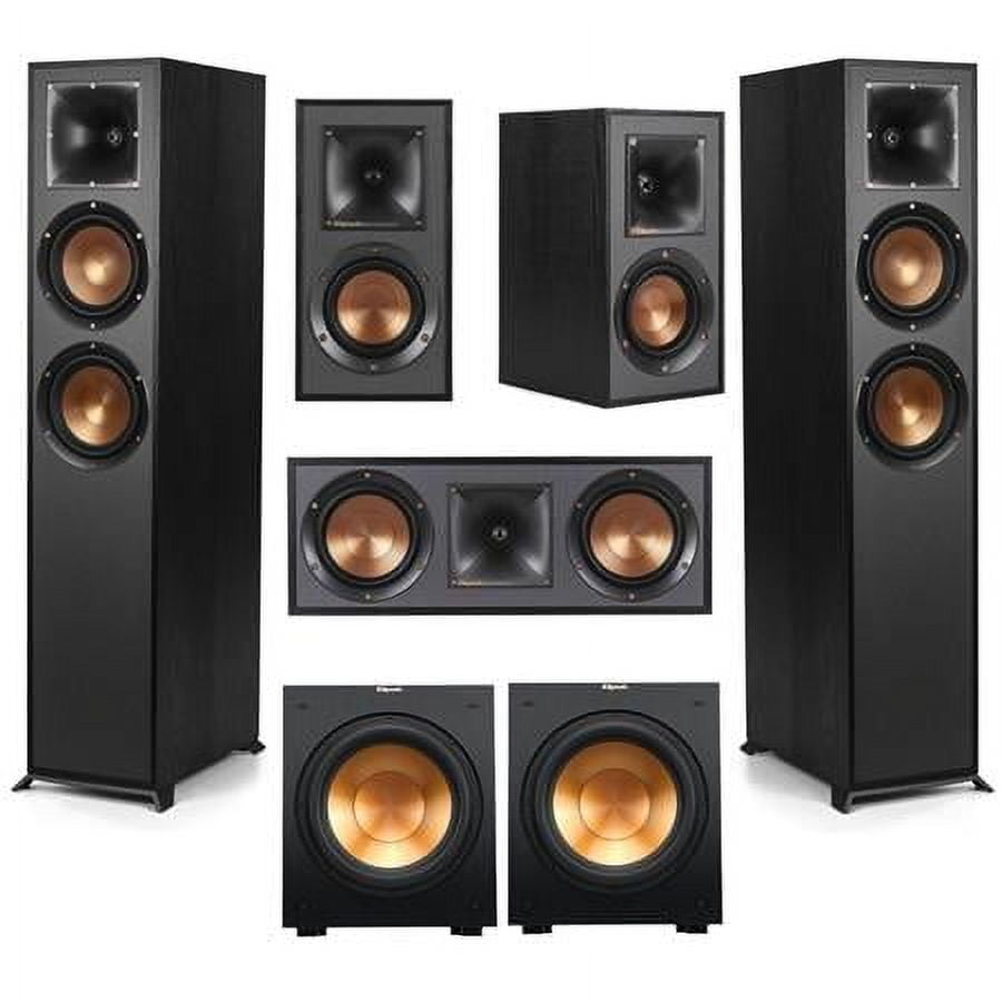Klipsch Reference 5.2 Home Theater Pack, Black