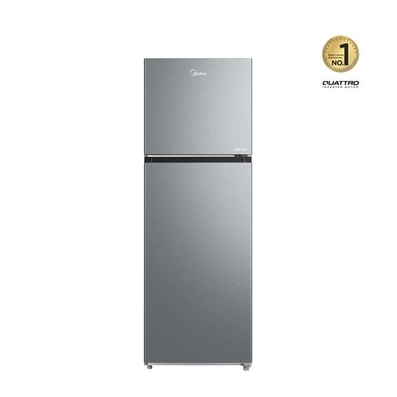 Refrigerador Top Mount 12 pies Midea Inverter Quattro Lake Silver