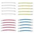 thumbnail image 4 of Pack of 5 Vibration Dampener Silicone Long Silicone Tennis Racket Protective Shape Hook Tennis Rackets Portable Shock Absorber Sporting Equipment Accessories Yellow, 4 of 7