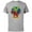 Athletic Heather, variant on Marvel Avengers City Scene Super Hero Family Trip - Short Sleeve Cotton T-Shirt for Adults - Customized-Natural
