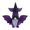 Style A, variant on Jollyzo Halloween Purple Bat Wing Faceless Gnome Plush Decorations, 11.8" Handmade Scandinavian Swedish Tomte Elf Dolls for Kitchen, Tiered Tray and Home Décor