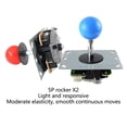thumbnail image 3 of Matsuzay Arcade Joystick Kit Firm Gumball Light Botón de respuesta PC USB Resistente Suministros de entretenimiento Transmisión Videojuegos y accesorios, 3 of 6