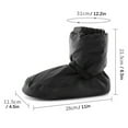 thumbnail image 2 of Bottines de Ballet, Chaussures de Ballet en Coton Élastiques Adaptables pour Répéts de Classe Performances Camping Maison, 2 of 8