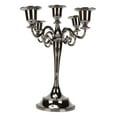 thumbnail image 3 of Metal Candelabra, 5 Arms Widely Used Elegant Taper Candle Holder Strong Material  For Party, 3 of 8