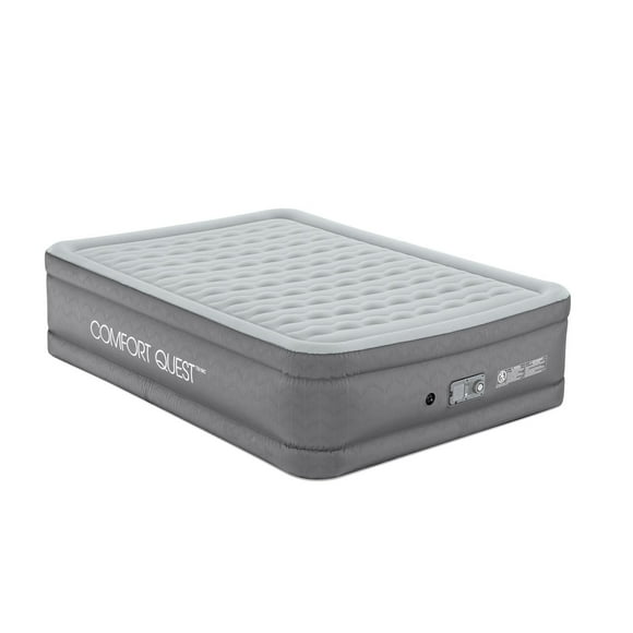 AlwayzAire Fortech Air Mattress Queen Built-in Comfort Choice+ Dual Pump