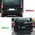 thumbnail image 4 of For Mercedes-Benz Vito Viano V Class W447 V220 V250 V260 2016-2023 Rear Bumper Diffuser Lip Splitters Spoiler Protector Guard, 4 of 7