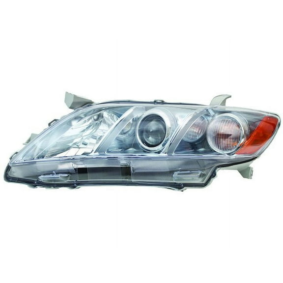 Left Headlight Assembly - Compatible with 2007 - 2009 Toyota Camry Hybrid Sedan 2008