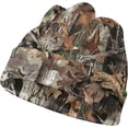 thumbnail image 1 of Tuque de Chasse Camouflage à Revers pour Hommes, Légère, Extérieure, Exercice, Décontractée, Douce, Chaude, Hiver, Bonnet, 1 of 5