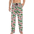 thumbnail image 3 of HPINK-T Pajama Pants for Men Sleep Lounge Pants Pjs Bottoms with Pockets, 3 of 13