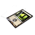 thumbnail image 5 of Fundas para Tarjetas Cargadores Superiores 20 Protector de Tarjetas de Plástico Duro Ladrillo Transparente para Tarjetas + 4 Soportes de Exhibición, 5 of 5