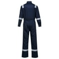 thumbnail image 5 of Portwest FR94 Men's FR Coverall, Lightweight Flame Resistant Bizflame 88/12 Iona Protective Workwear Navy Tall, 3X-Large, 5 of 6