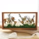thumbnail image 5 of Caja de sombra de madera, vitrina de flores secas, regalos de bricolaje, marco de fotos flotante 6 pulgadas, 5 of 9