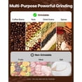 thumbnail image 2 of KFFKFF VEVOR 750g Electric Grain Mill Grinder, High Speed 2000W Commercial Spice Grinders, Stainless Steel Pulverizer Powder Machine, for Dry Grains Spices Cereals Coffee Corn Pepper, Straight Type, 2 of 9