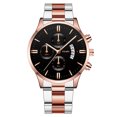 thumbnail image 1 of Relojes de hombre con calendario de seis agujas y tres ojos de moda empresarial, correa de acero para hombre., 1 of 6